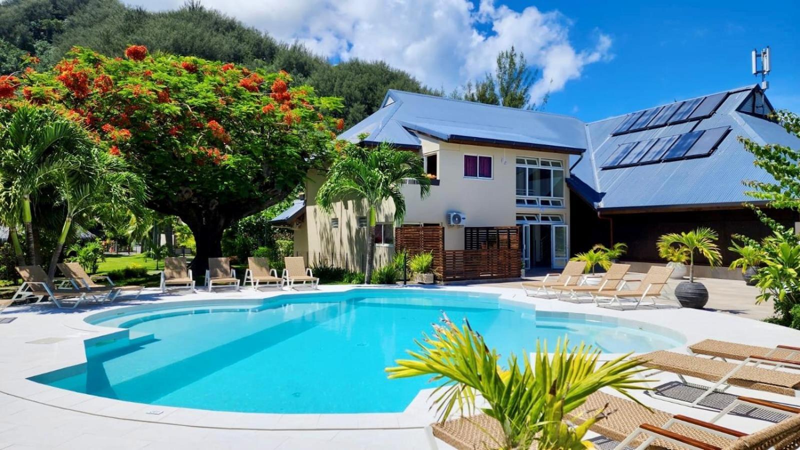 Hotel Hibiscus Papetoai Luaran gambar