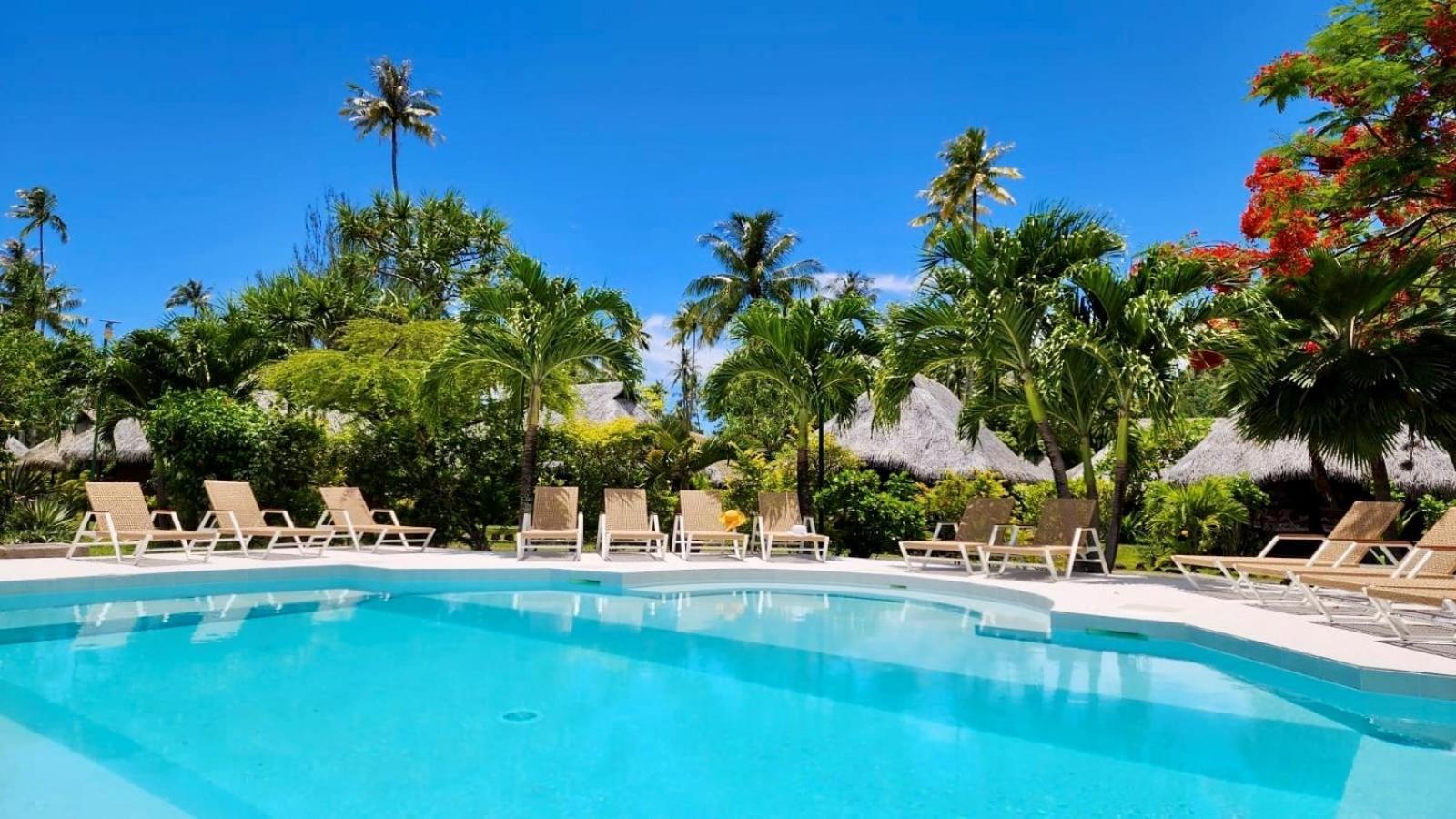 Hotel Hibiscus Papetoai Luaran gambar